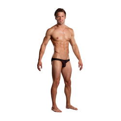 male power Bikini BRAZILIAN POUCH Noir